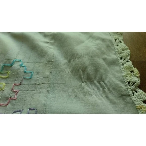 Embroidered Table Topper - Picture 8 of 10